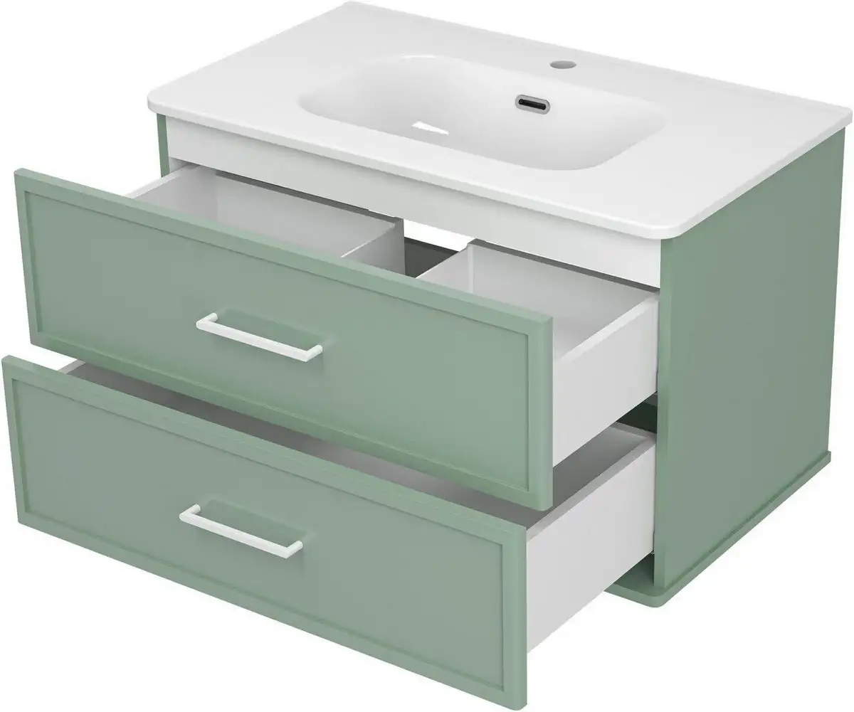 Brevita Тумба с умывальником Brevita Verde 80 Ver-09080-0102Я+B-OND080-01 – фото товара