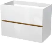 ЗОВ Тумба под умывальник Лира 70 L70MW0MWGVA (белый глянец) – изображение в каталоге
