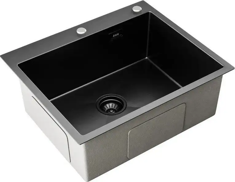 Кухонная мойка Axus LS-6050B Nano Black - фото товара