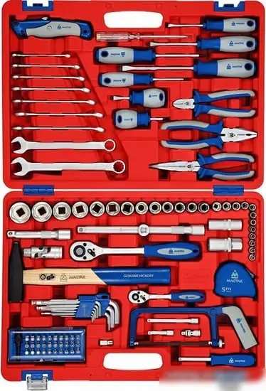 Универсальный набор инструментов Мастак 01-102C (102 предмета) – фото товара
