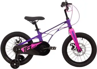 Детский велосипед Novatrack Blast 16 2024 (фиолетовый) – изображение в каталоге