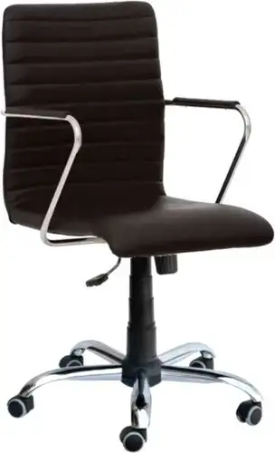 Офисное кресло SitUp Task Chrome (черный) – изображение в каталоге