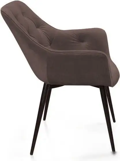 Стул с подлокотниками Ваш день Archi Barkhat 14 (графит)