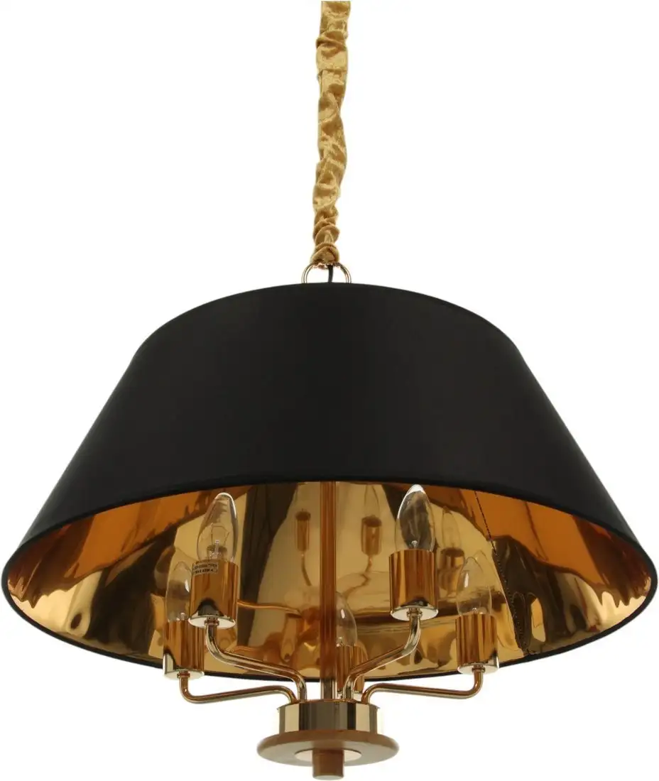Подвесная люстра BayerLux Ребекка 10777123 (черный/золото) – фото товара