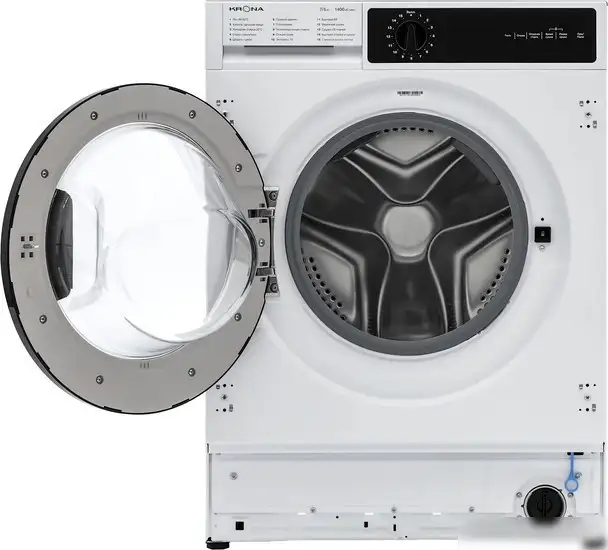 Стирально-сушильная машина Krona Darre 1400 7/5K White - фото товара