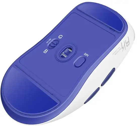 Игровая мышь Royal Kludge M30 (белый/синий) – фото товара