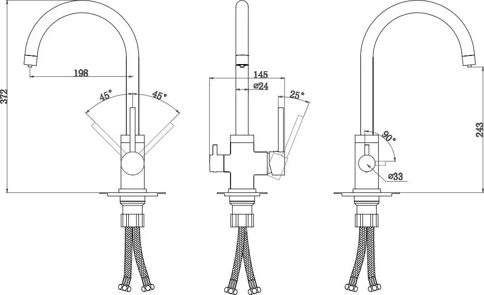 Смеситель Paulmark Essen Es213211-308 - фото товара