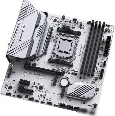 Материнская плата Maxsun Terminator B650M WiFi Ice – фото товара