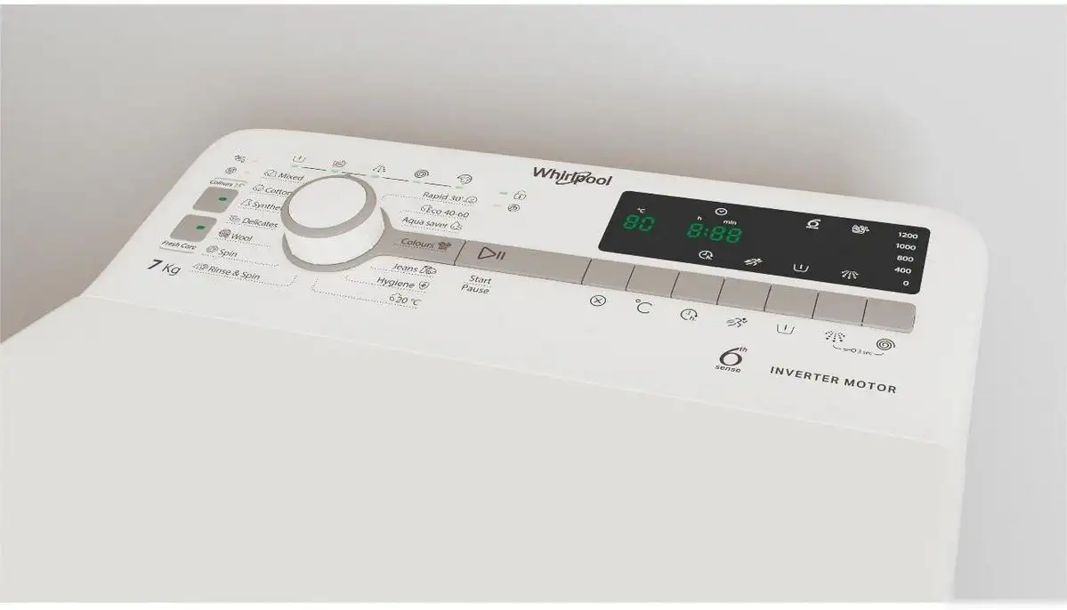 Стиральная машина с вертикальной загрузкой Whirlpool TDLRB 7232BS EU/N - фото товара