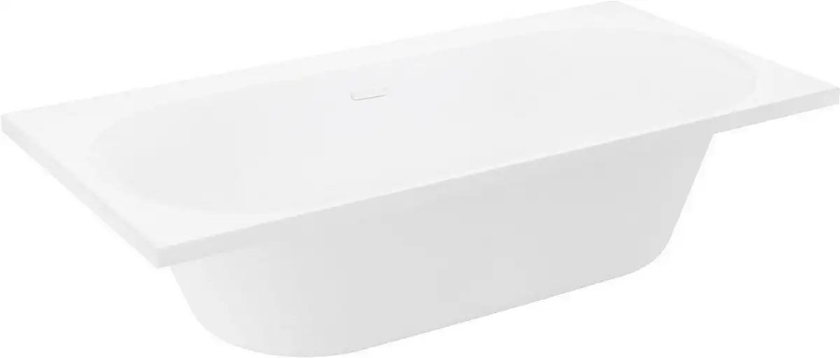 Ванна Wellsee Dream For More 181x90 23790102R (встраиваемая ванна белый глянец, сифон-автомат глянцевый белый) - фото товара