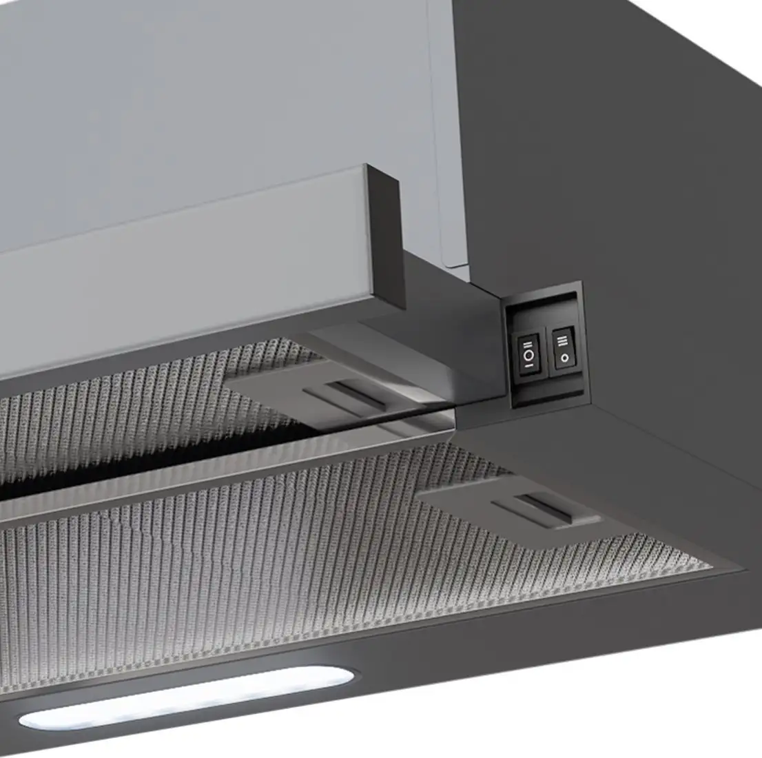 Кухонная вытяжка LEX Hubble G 600 Grey (серый) - фото товара