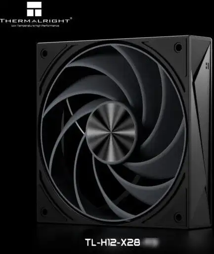 Вентилятор для корпуса Thermalright TL-H12-X28-R9 (черный) – фото товара
