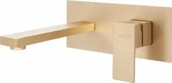 Смеситель Hansberge H688 (золото матовый) - изображение в каталоге