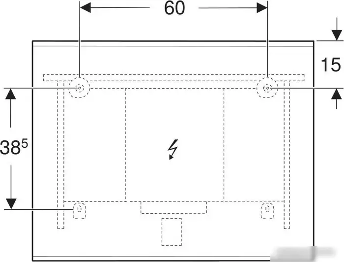 Geberit Зеркало Option Plus 502.783.00.1 – фото товара