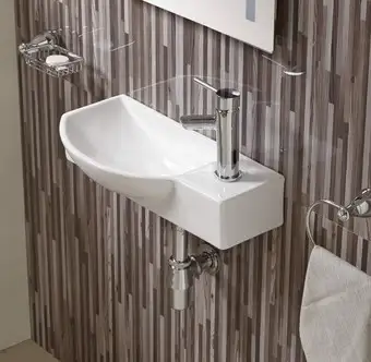 Умывальник WeltWasser Aisbach 7945 GL-WT R (белый глянец) - изображение в каталоге