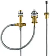 Скрытый механизм Hansgrohe для смесителя на 3 отверстия на край ванны - изображение в каталоге