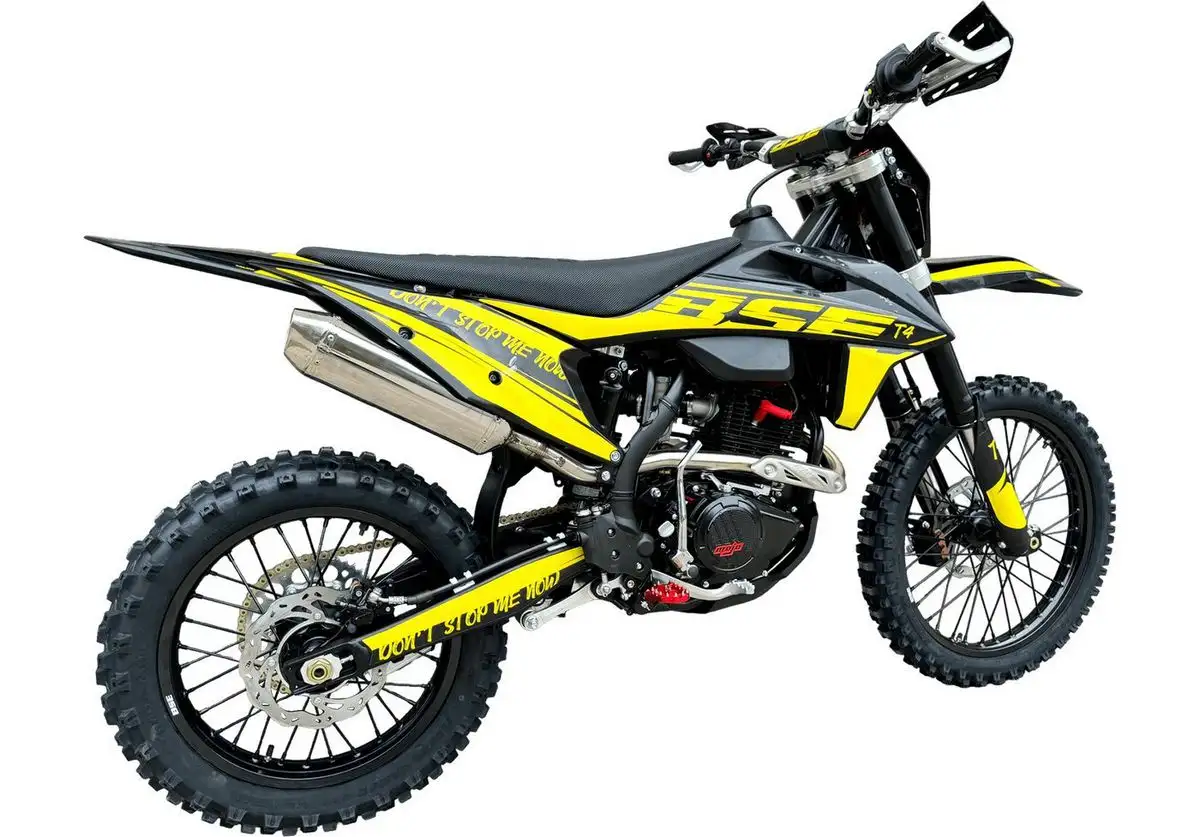 Мотоцикл BSE T4 ZS172FMM-5 B0T4YE015HHH2 (желтый) – фото товара