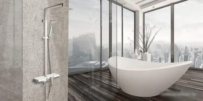 Душевая система Rea Lucas REA-P0221 (хром/белый) - фото товара