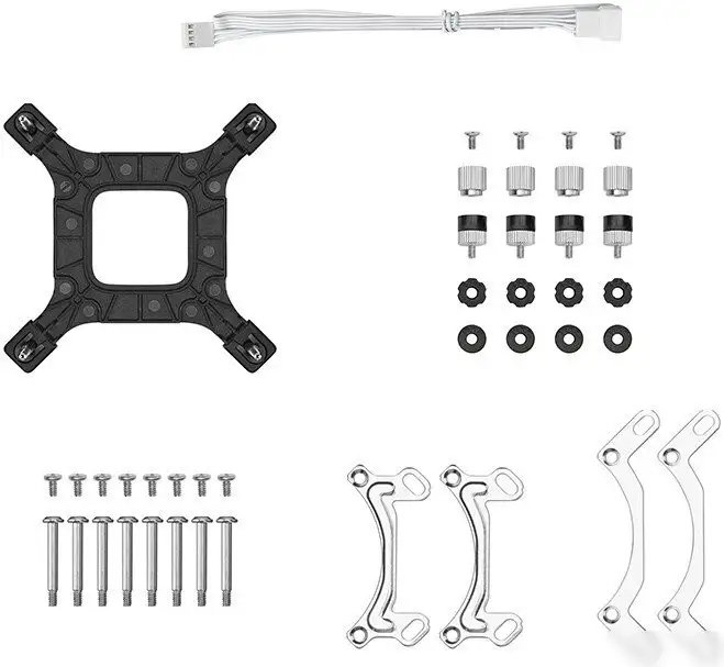 Система жидкостного охлаждения для процессора DeepCool LE240 V2 Pure White R-LE240PURE-WHLNMD-G-1 – фото товара