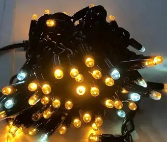 Новогодняя гирлянда ULED ULED-SL-100-220V-(B-F-WW/W) – изображение в каталоге