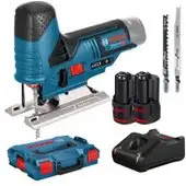 Электролобзик Bosch GST 12V-70 Professional 06015A1005 (с 2-мя АКБ, кейс) – изображение в каталоге