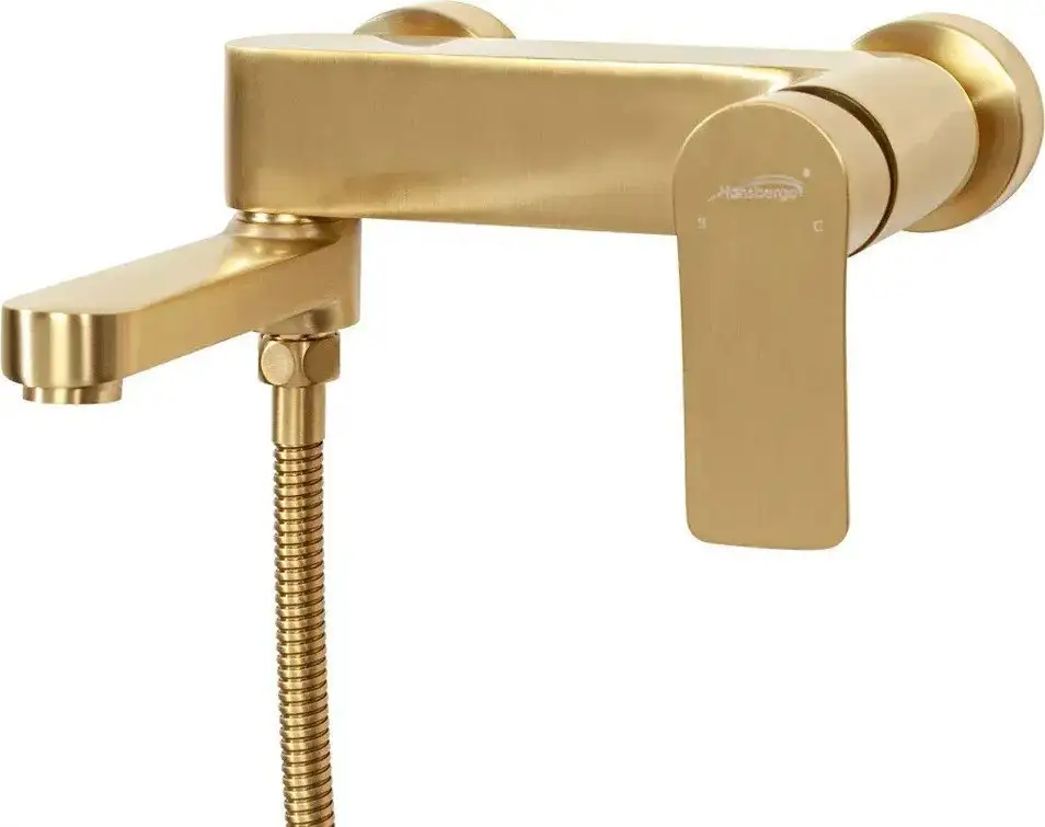 Смеситель Hansberge H4010 (золото матовый) - фото товара