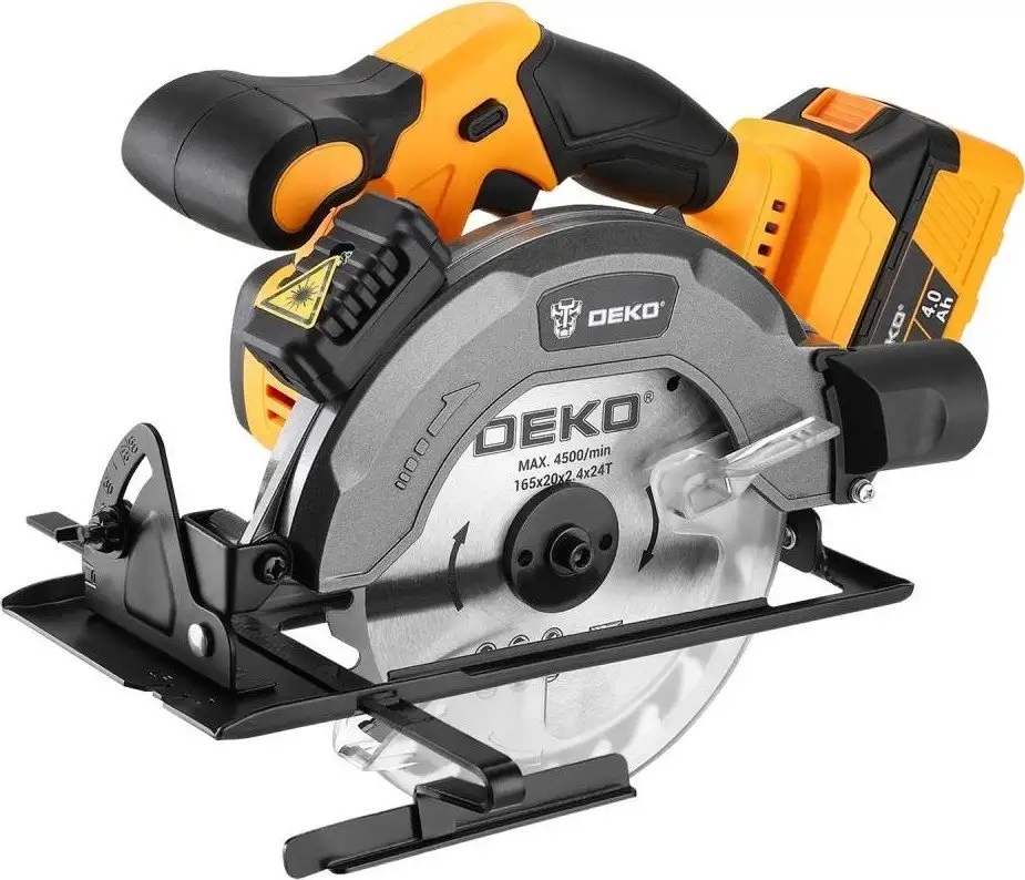 Дисковая (циркулярная) пила Deko DKCS20V 084-1039 (с 1-им АКБ) – фото товара