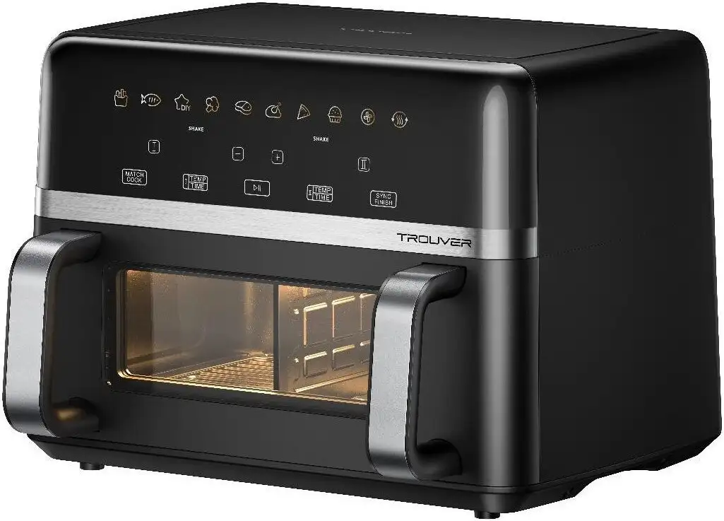 Аэрогриль (аэрофритюрница) Trouver FD20s Pro Black (черный) – фото товара