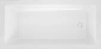 Ванна Wellsee FreeDom 2.0 180x85 23300302R (встраиваемая ванна белый глянец, сифон-автомат глянцевый белый) - изображение в каталоге