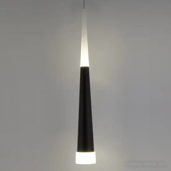 Подвесная люстра Elektrostandard DLR038 7+1W 4200K (черный матовый) – фото товара