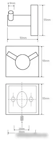 Крючок для ванны Bemeta Beta 132106032 – фото товара