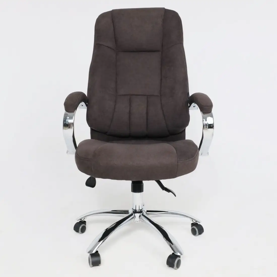 Офисное кресло AksHome King A (ткань, коричневый) – фото товара