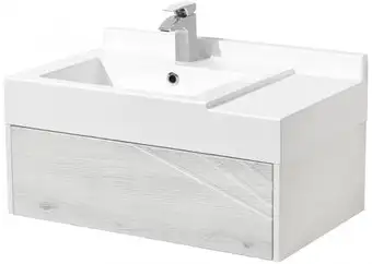 Мебель для ванных комнат Акватон Тумба с умывальником Сакура 80 1A2364K1SKW80 – изображение в каталоге