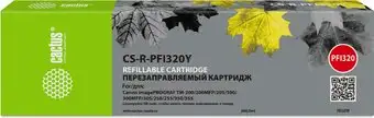 Картридж CACTUS CS-R-PFI320Y без чипа – изображение в каталоге