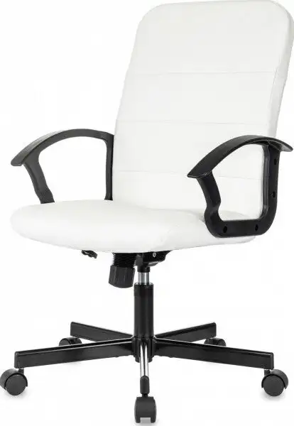 Офисное кресло Бюрократ Triest (белый, экокожа) – фото товара