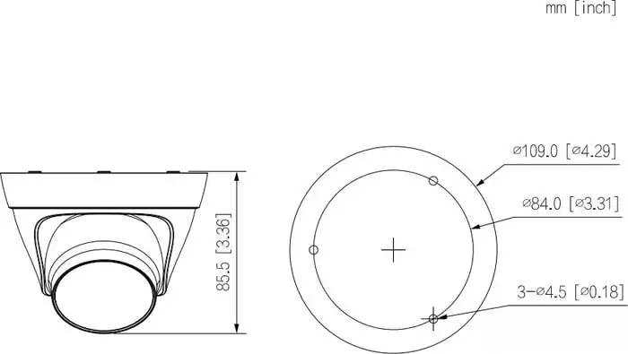 IP-камера Dahua DH-IPC-HDW1230T1P-0360B-S5 – фото товара
