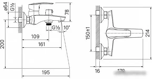 Смеситель IDDIS Ray RAYSB02i02WA - фото товара
