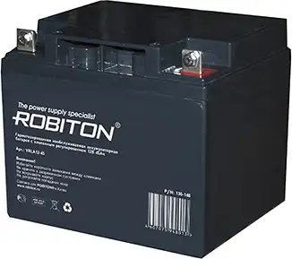 Аккумулятор для ИБП Robiton VRLA12-45 (12В/45 Ач) – изображение в каталоге