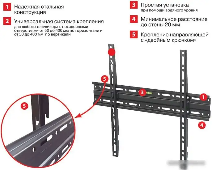 Кронштейн Arm Media PLASMA-3 NEW (черный) – фото товара