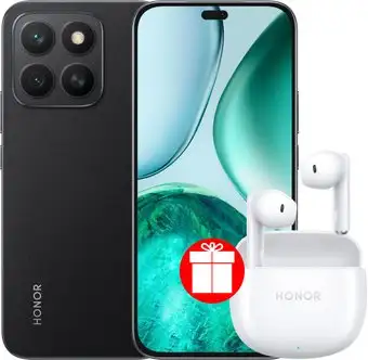 Смартфон HONOR X8c ABR-LX1 6GB/128GB международная версия (черный) и наушники HONOR Earbuds X6 по акции