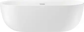 Ванна Wellsee Chic Riviera 170x76 236802001 (отдельностоящая ванна белый глянец, экран, ножки, сифон-автомат хром) - изображение в каталоге