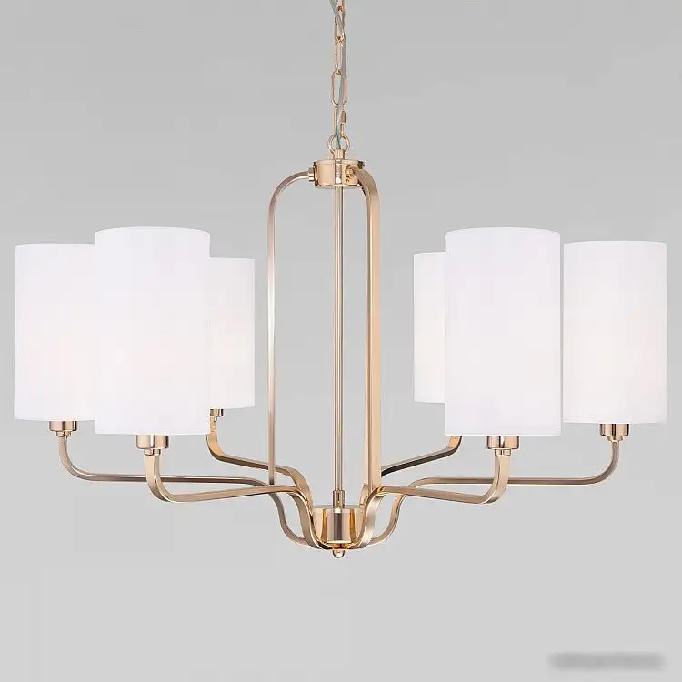 Подвесная люстра Евросвет Purezza 60128/6 золото – фото товара