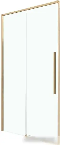 Душевая дверь Grossman Galaxy 100.K33.01.130.32.00 130x195 (золото сатин/стекло прозрачное) - изображение в каталоге