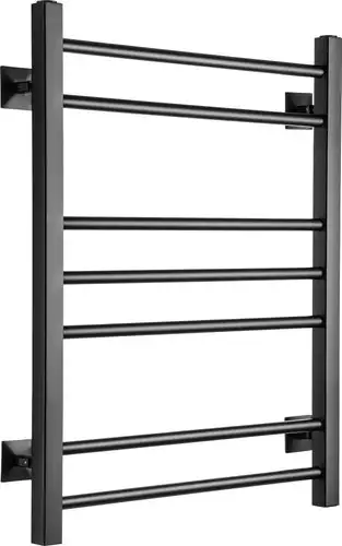 Полотенцесушитель Ростела Свирель V квадрат 500x700/7 1/2" (Ral 9005, нижнее подключение) - изображение в каталоге