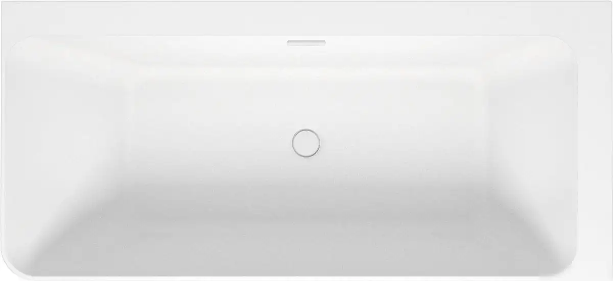 Ванна Wellsee Bromance 170x78 23160302R (пристенная ванна (правая) белый глянец, экран, ножки, сифон-автомат глянцевый белый) - фото товара