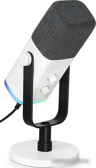 Проводной микрофон FIFINE AM8 (белый) – фото товара