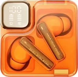 Наушники QCY MeloBuds Neo (оранжевый) – изображение в каталоге