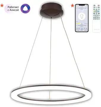 Подвесная люстра Citilux Электрон CL710B65S – изображение в каталоге