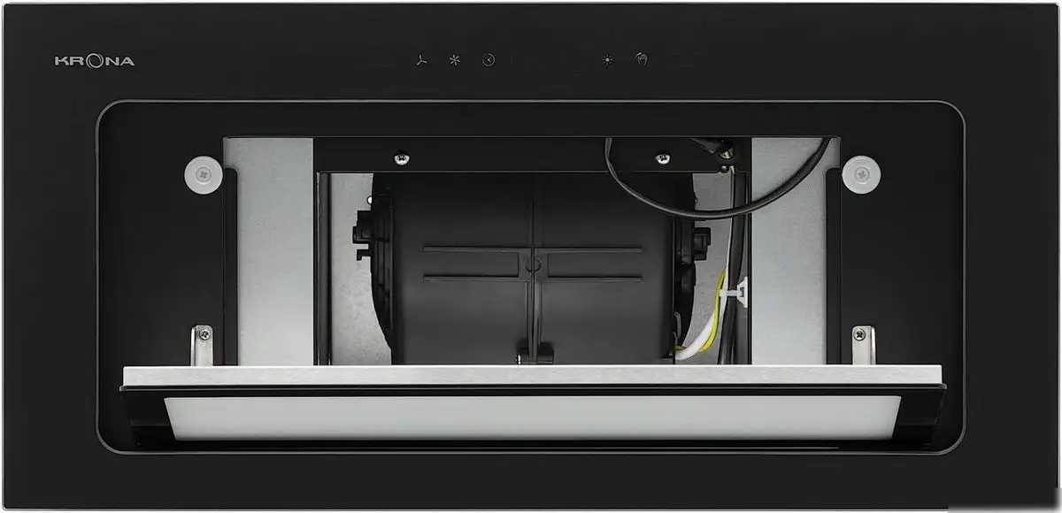 Кухонная вытяжка Krona Selina F MAX 600 black SGC КА-00009801 (черный) - фото товара