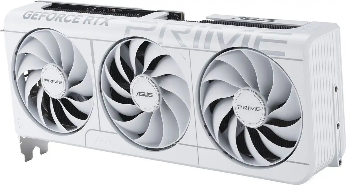 Видеокарта ASUS Prime GeForce RTX 5070 Ti 16GB GDDR7 White OC Edition PRIME-RTX5070-O12G-WHITE – фото товара